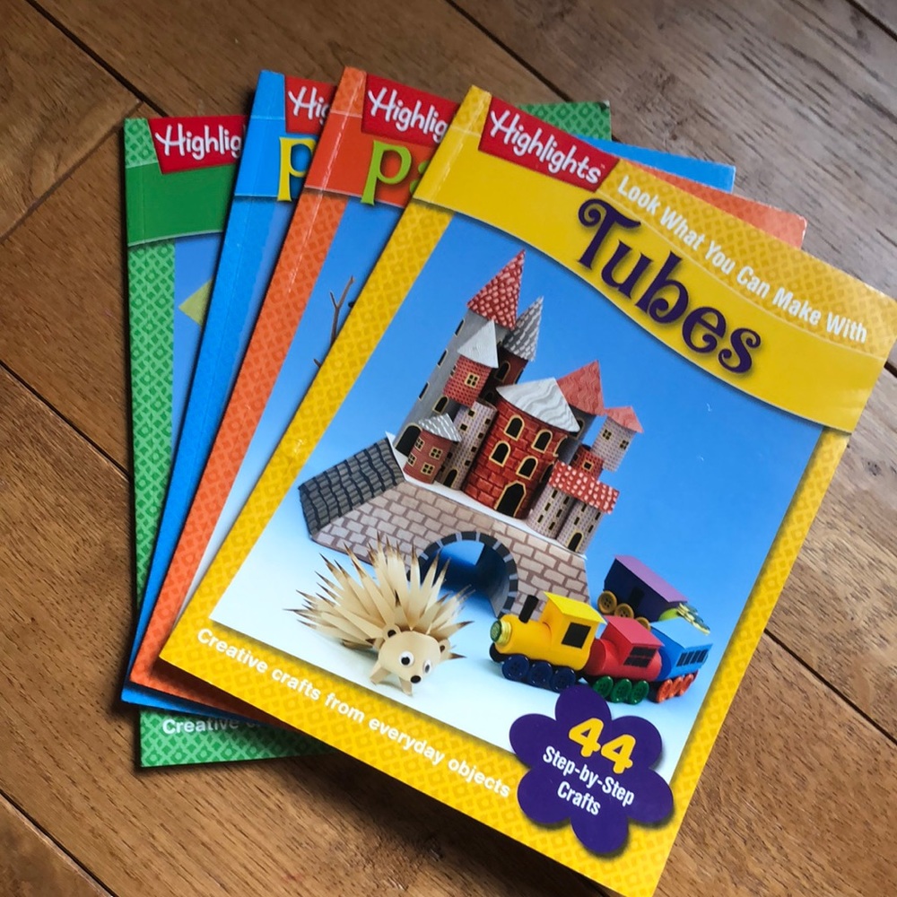 Set of craft books from Highlights